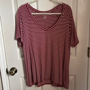 American eagle striped soft and sexy top